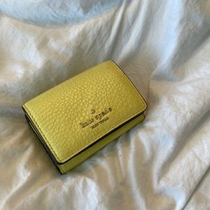 Yellow Kate Spade Wallet